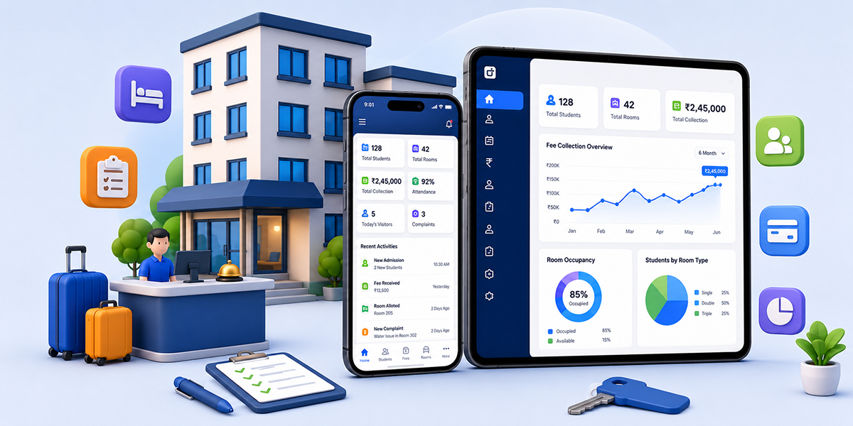 Hostel Management App Development Company